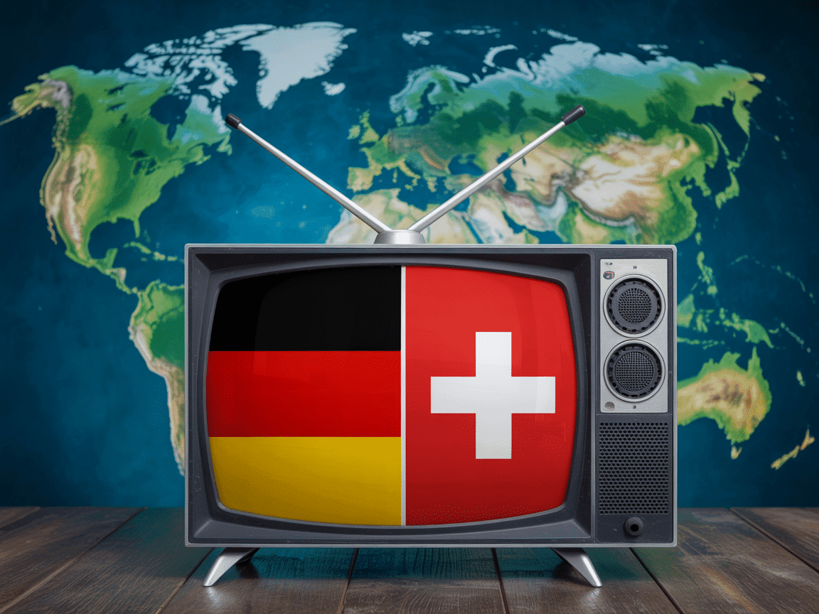 Deutsches und Schweizer Fernsehen im Ausland schauen